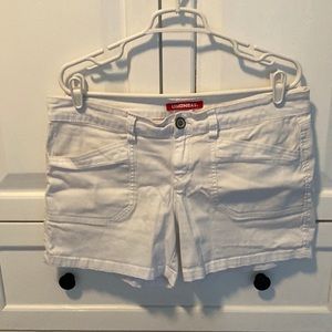 Juniors Union Bay White Denim Shorts Sz 11